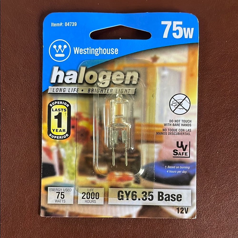 Westinghouse Halogen Light Bulb 75W